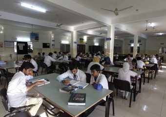 Students in examination hall